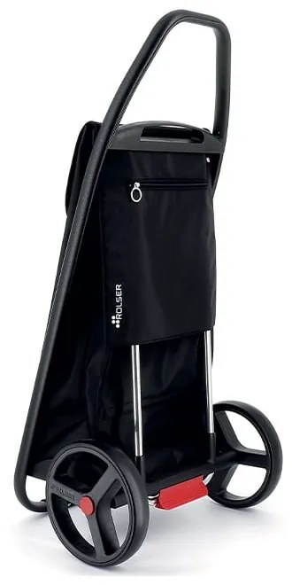 Nákupná taška na kolieskach 53 l Com Tweed Polar Black Tube – Rolser