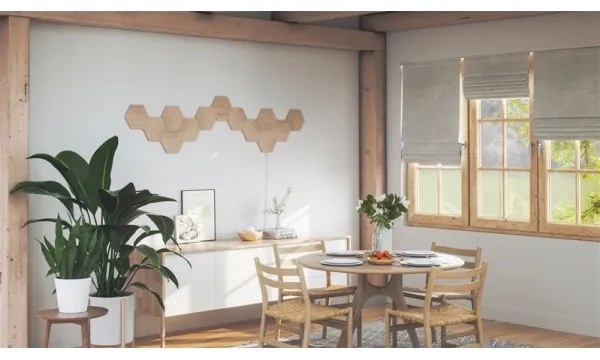 Nanoleaf NL52-K-3002HB-13PK- SADA 13x LED Stmievateľný panel HEXAGONS LED/2W/230V