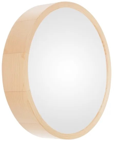 Kúpeľňové stropné svietidlo CLEO 2xE27/24W/230V IP54 pr. 27,5 cm borovica