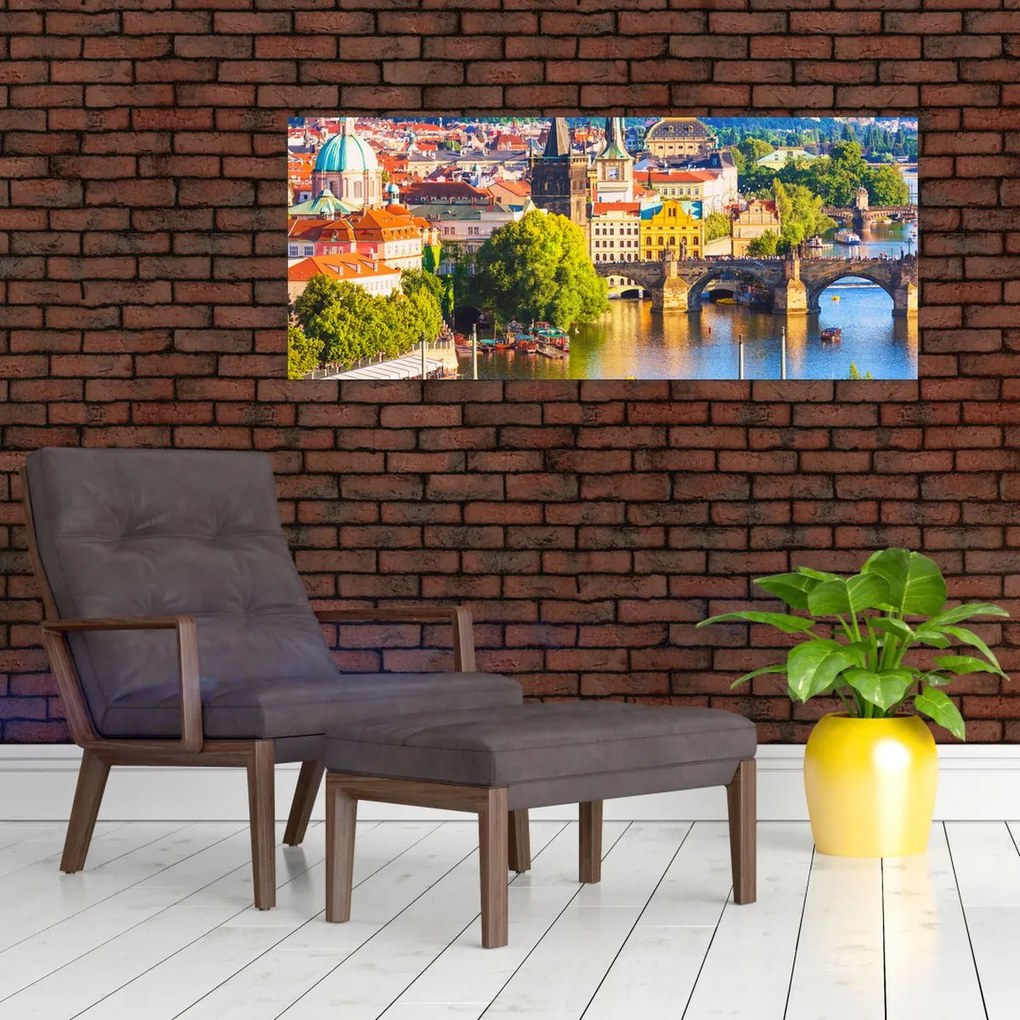 Obraz - Praha (120x50 cm)