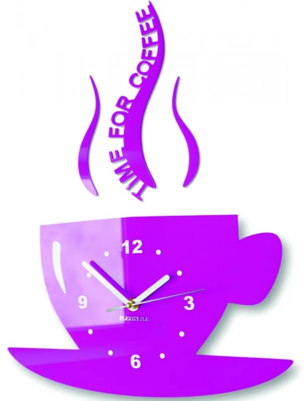 Hodiny na stenu káva ako obrat I SENTOP FL-z16 2021