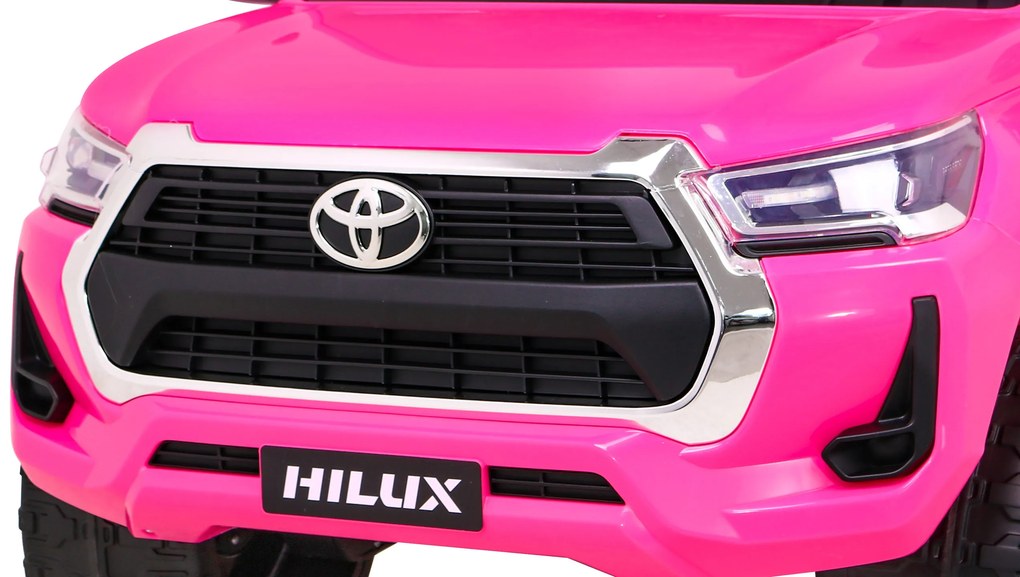 RAMIZ Elektrické autíčko Toyota Hilux DK-HL860 - ružová - motor 4x45W - BATÉRIA - 1x12V14Ah - 2025