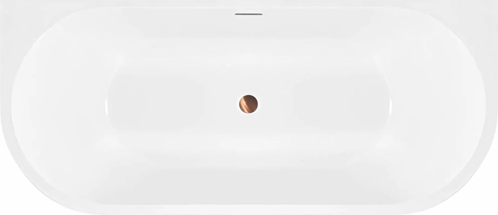 Rea Rea, OLIMPIA Nástenná akrylátová vaňa 150cm, KPL-W7634