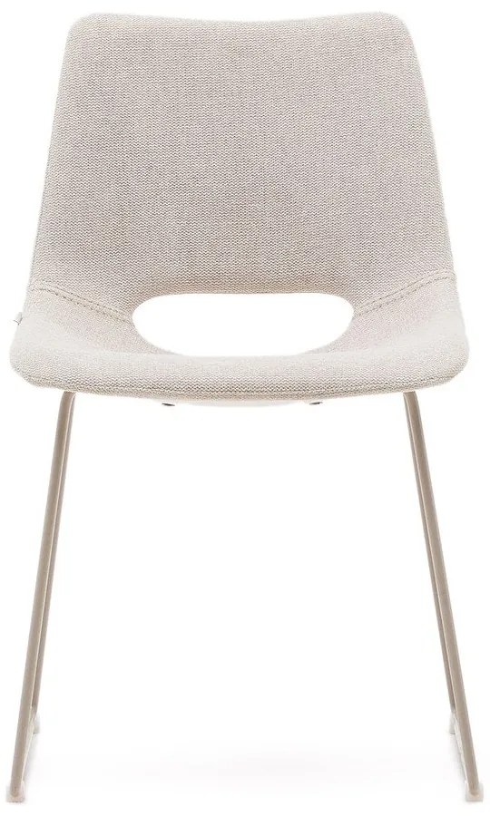 Béžová jedálenská stolička Zahara – Kave Home