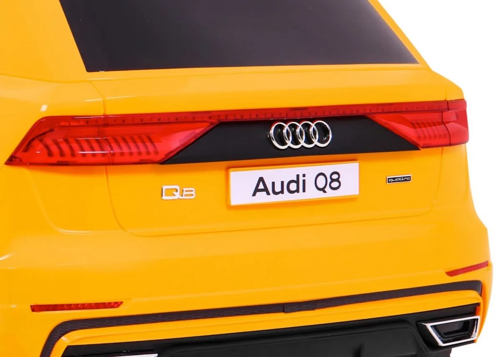 RAMIZ Elektrické autíčko RS AUDI Q8 JJ2066 - žlté