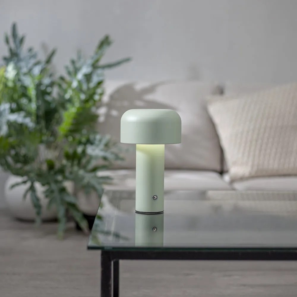 Zelená LED stolová lampa (výška 21,5 cm) Bobby – Star Trading