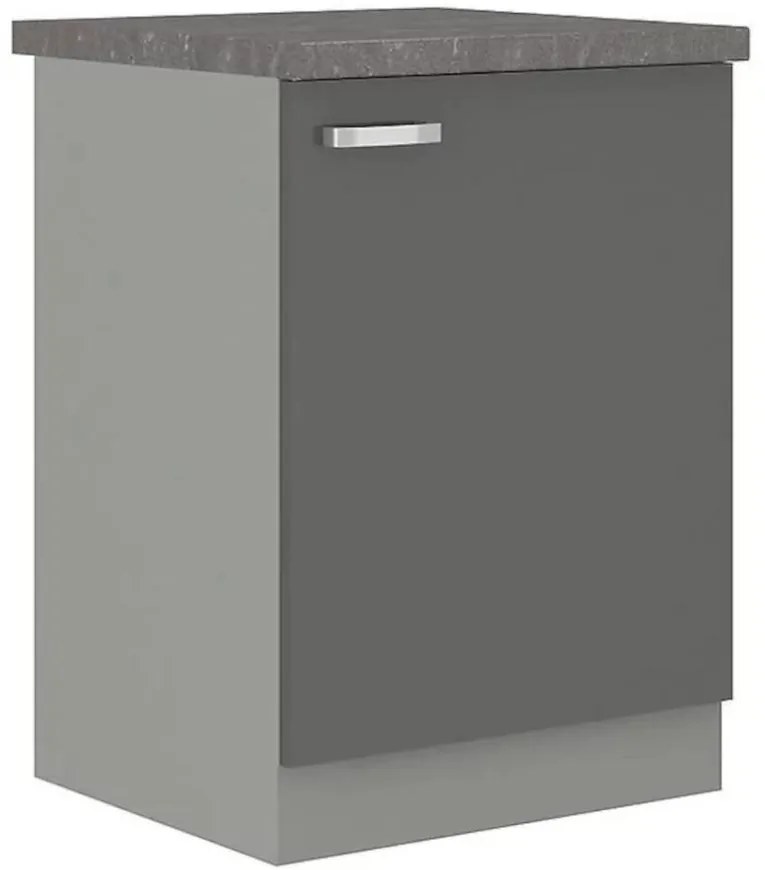 Skrinka do kuchyne Grey 60d 1f bb