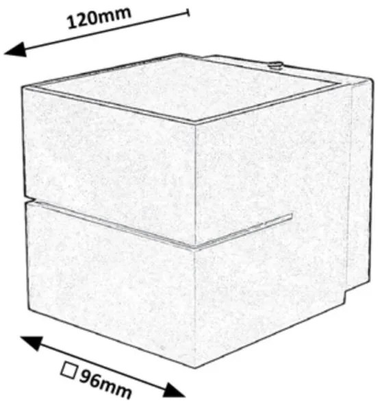 Rabalux 7018 - Nástenné svietidlo KAUNAS 1xG9/10W/230V biela