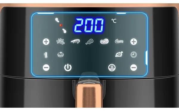 Aigostar - Teplovzdušná fritéza 7l 1900W/230V