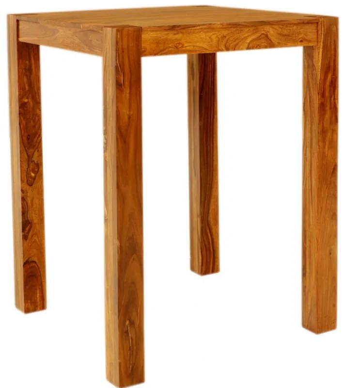 Barový stôl 80x110x80 indický masív palisander Orech
