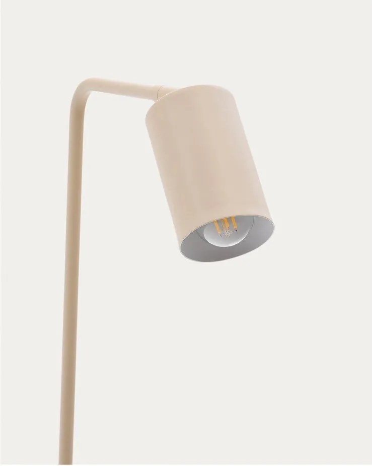 Béžová stojacia lampa (výška 147 cm) Manie – Kave Home