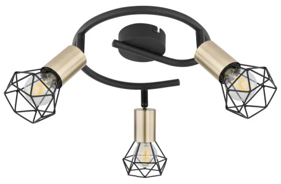 Globo 54802S-3AB - Bodové svietidlo XARA 3xE14/40W/230V