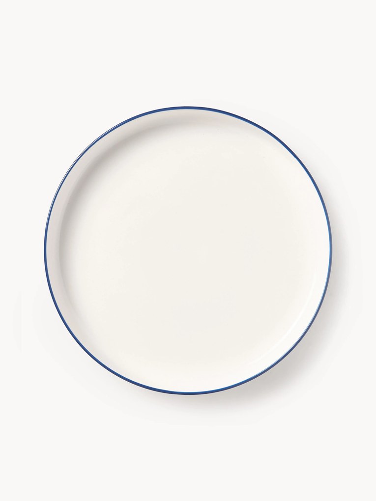 Porcelánové plytké taniere Facile, 2 ks