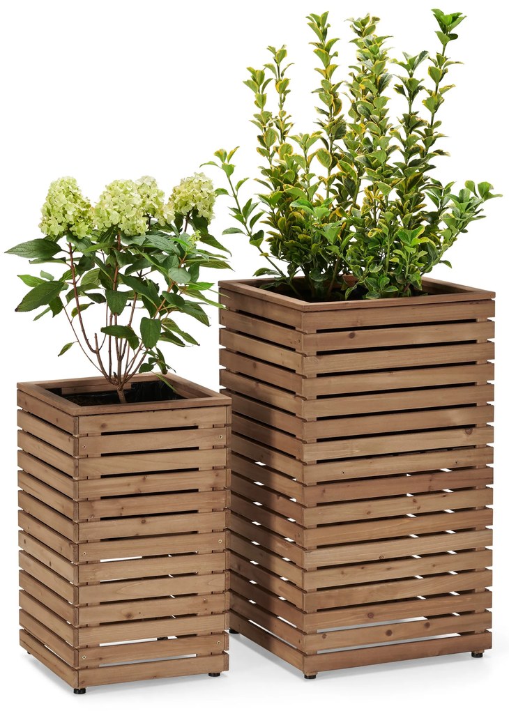 Súprava stĺpovitých kvetináčov »Tinus«