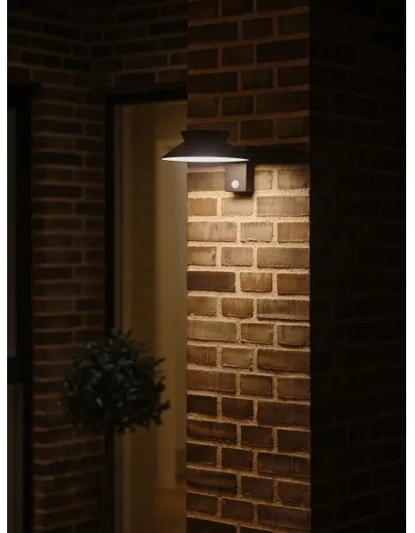 Nordlux - LED solárne svietidlo so snímačom LED/5W/3,7V IP44