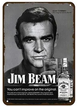 Ceduľa Jim Beam