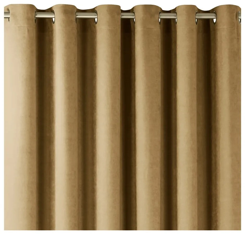 Hnedý záves 140x270 cm Milana - Homede