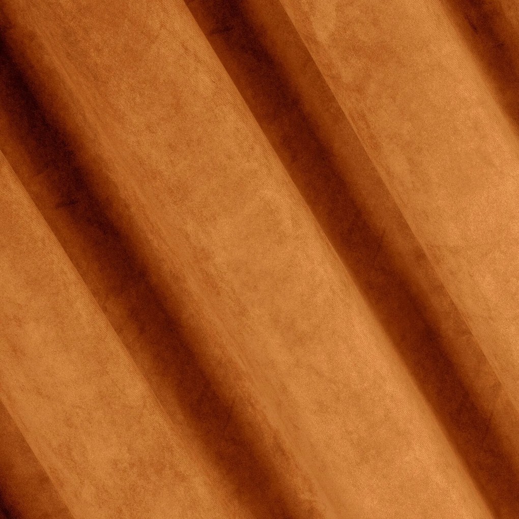 ZATEMŇOVACÍ ZÁVES NA KRÚŽKOCH RIA 140X250 CM ORANŽOVÁ