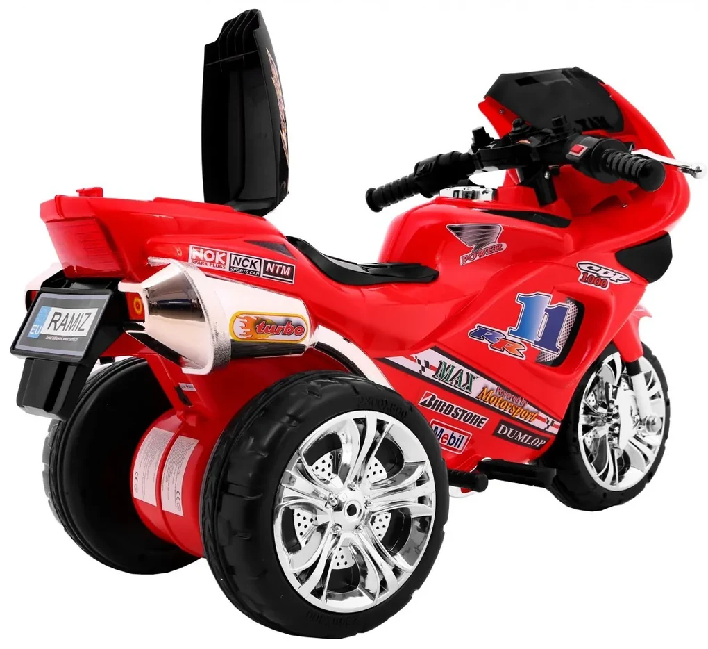 RAMIZ ELEKTRICKÁ MOTORKA - RR1000 - ČERVENÁ - 2022