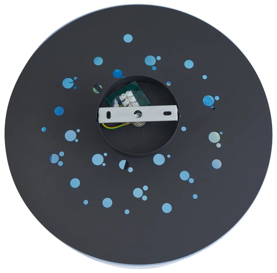 Detské stropné svietidlo modré s Bulby - Harrie meets Bulby