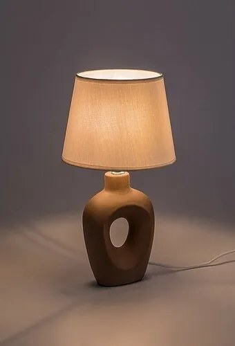 Rabalux 74080 Madelor stolná lampa, hnedá
