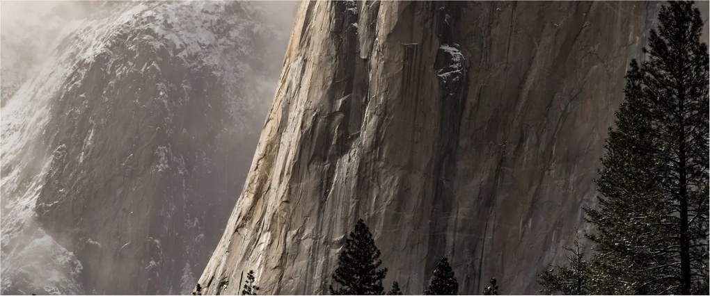 Obraz z údolia Yosemite národnej parku, USA (120x50 cm)