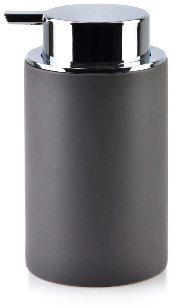 Keramický dávkovač mydla DAMIEN 320 ml sivý
