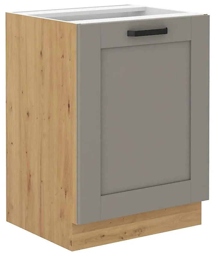 Kuchynská skrinka Luna claygrey/artisan 60D 1F BB