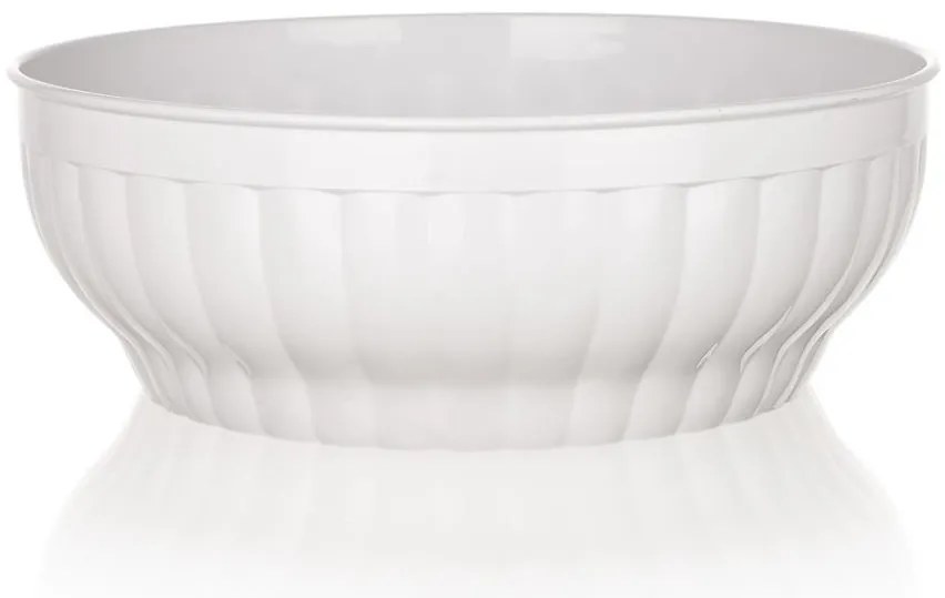 Miska šalátová 28cm biela