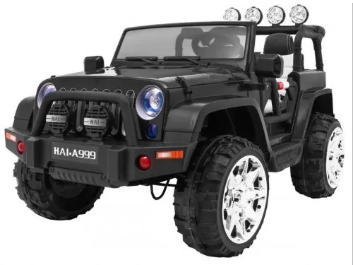 Elektrické autíčko MASTER 4x4 Ramiz - čierne