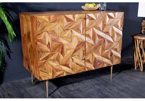 Komoda/Bar 43450 Stone 90cm Drevo Palisander  - Komfort-nábytok