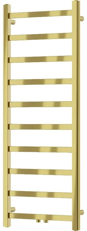 Mexen Bolt, vykurovacie teleso 1200 x 500 mm, 251 W, spodné a stredové, zlatá lesklá, W126-1200-500-00-50