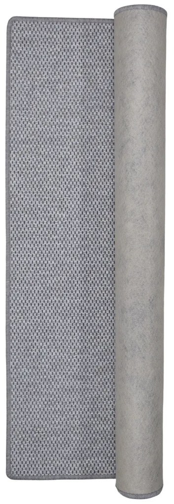 Behúň na mieru Nature platina, šíre 150 cm, šedá, chodba / predsieň, Timzo