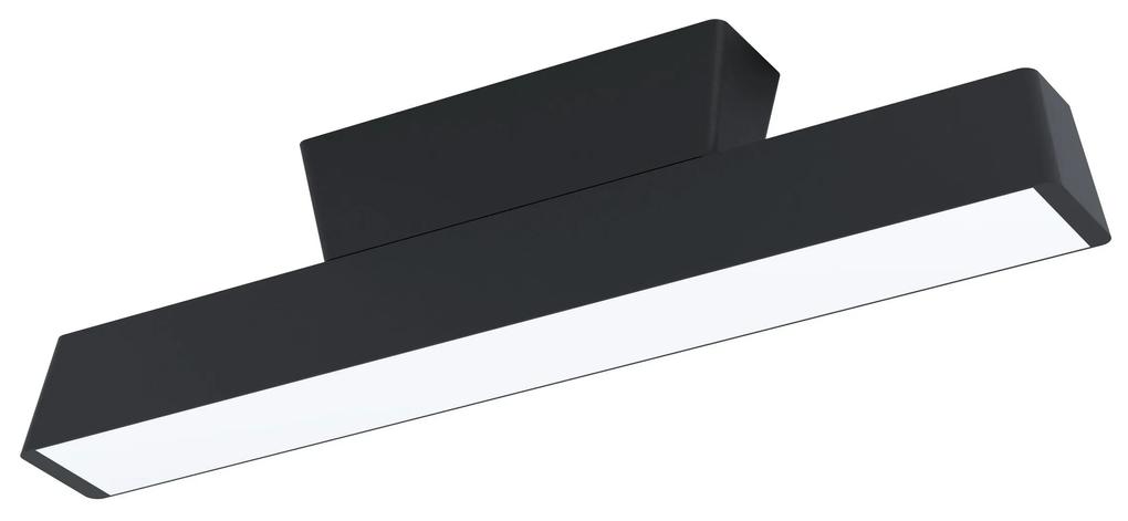 EGLO Chytré stropné LED osvetlenie SIMOLARIS-Z, 16W, teplá biela-studená biela, RGB, čierne