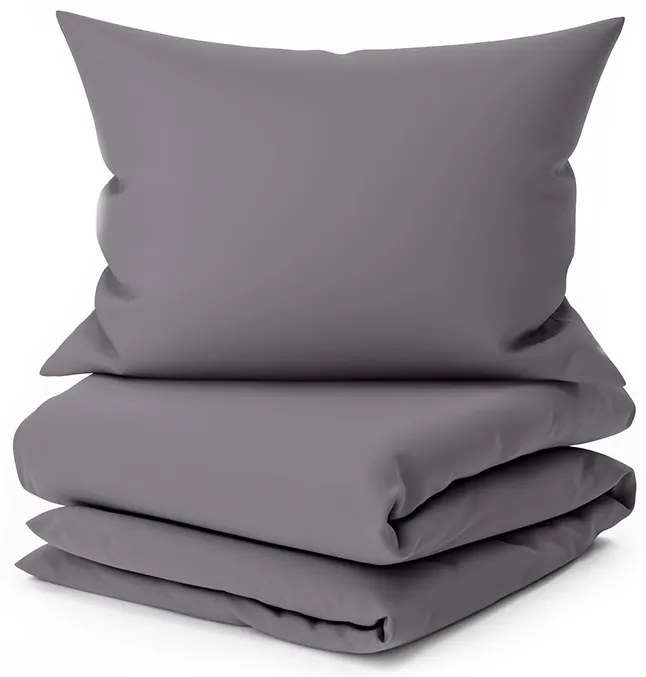 Bavlnené obliečky STANDO sivé Rozmer obliečky: 70 x 90 cm | 140 x 220 cm