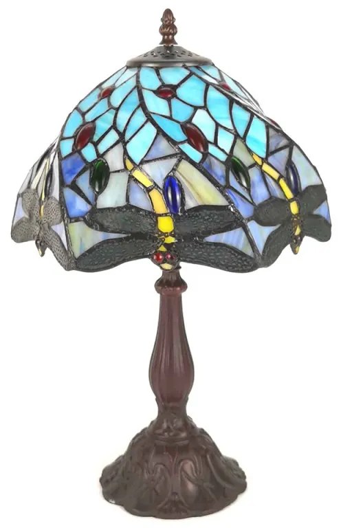 Vitrážová lampa Tiffany VAWES Ø27*48