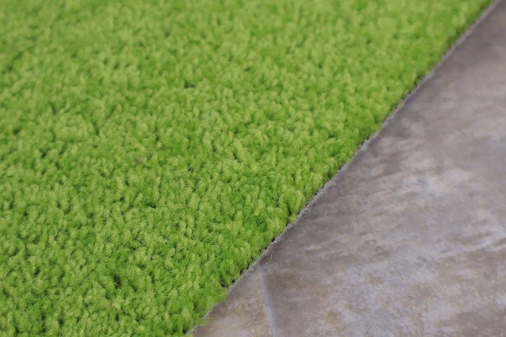 Metrážny koberec Eton zelený 41 - neúčtujeme odrezky z rolky, na mieru, šíře 1,33m,1m,2m,3m,4m,na mieru, neúčtujeme odrezky, zelená, filc, detská izba