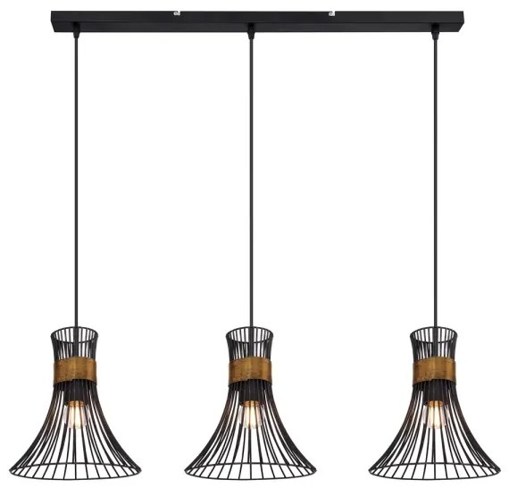 Globo 54814-3H - Luster na lanku PURRA 3xE27/60W/230V