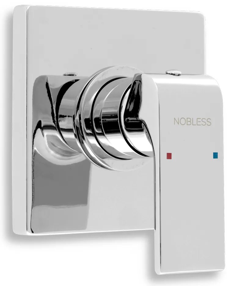 Novaservis Nobless Sharp, sprchová batéria podomietková, chrómová, 37050,0