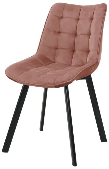 Jedálenská stolička SJ.28 púdrovo ružová