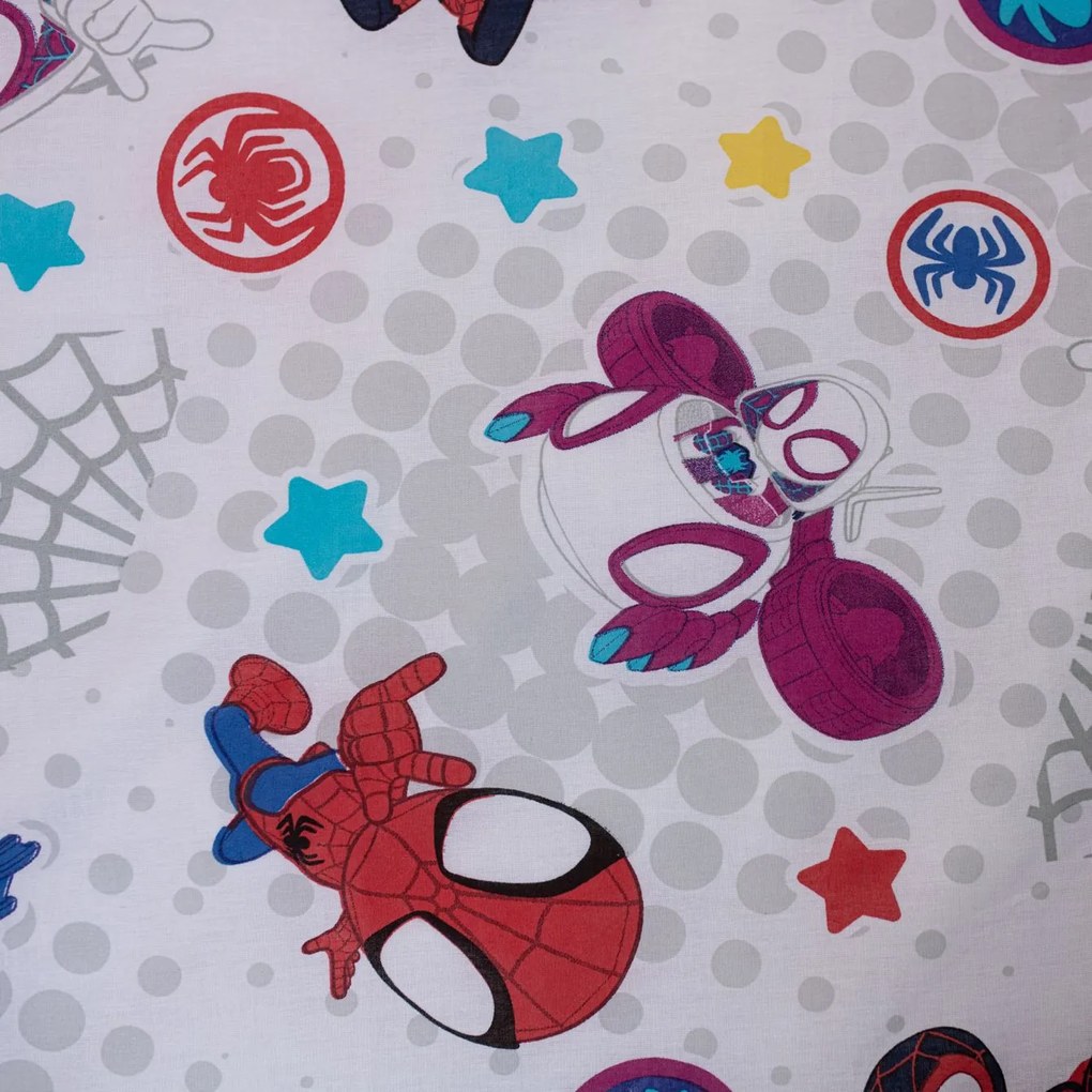 Carbotex Bavlněné obliečky 140x200 + 70x90 cm - Spidey