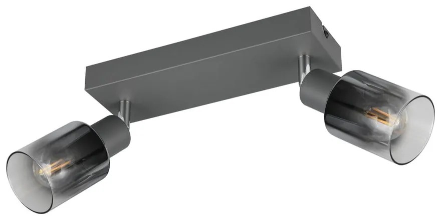 Antracitové bodové svietidlo ø 7 cm Cadiz – Reality