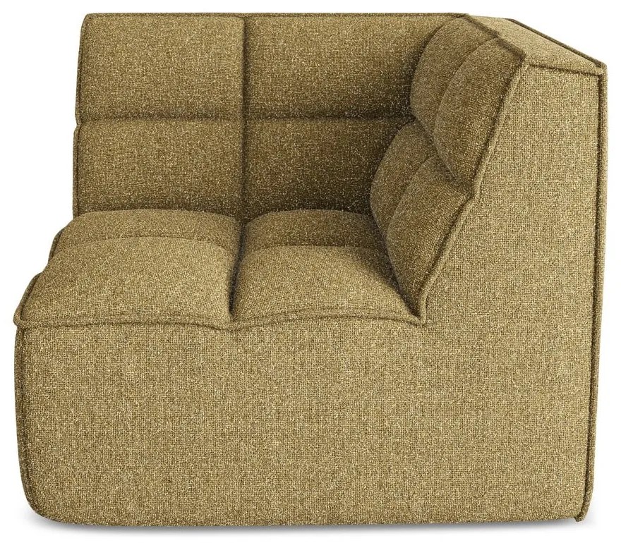 Modul pohovky v horčicovej farbe Kalai – Makamii