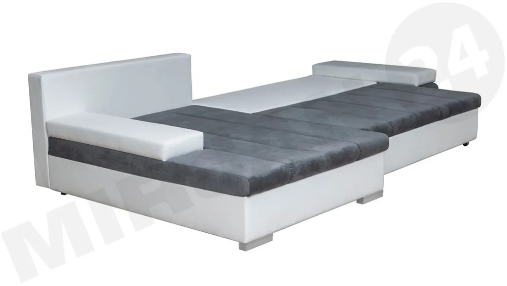 Rohová sedacia súprava Kanton Premium, Dostupné poťahy: Terra 15 + Terra 15 + Terra 06 ECO, Strana: pravá
