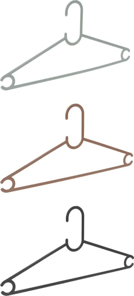 Súprava ramienok (10 ks) rôzne farby, plast