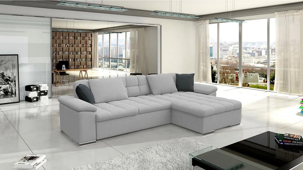 Rohová sedacia súprava Dino Premium, Dostupné poťahy: Corbett 82, Strana: pravá