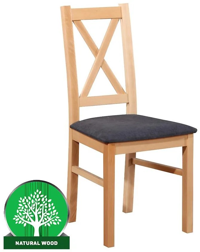 Stolička W113 bukový lak asti19