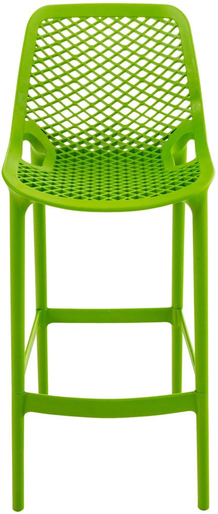 Plastová barová stolička DS10778434 - Zelená