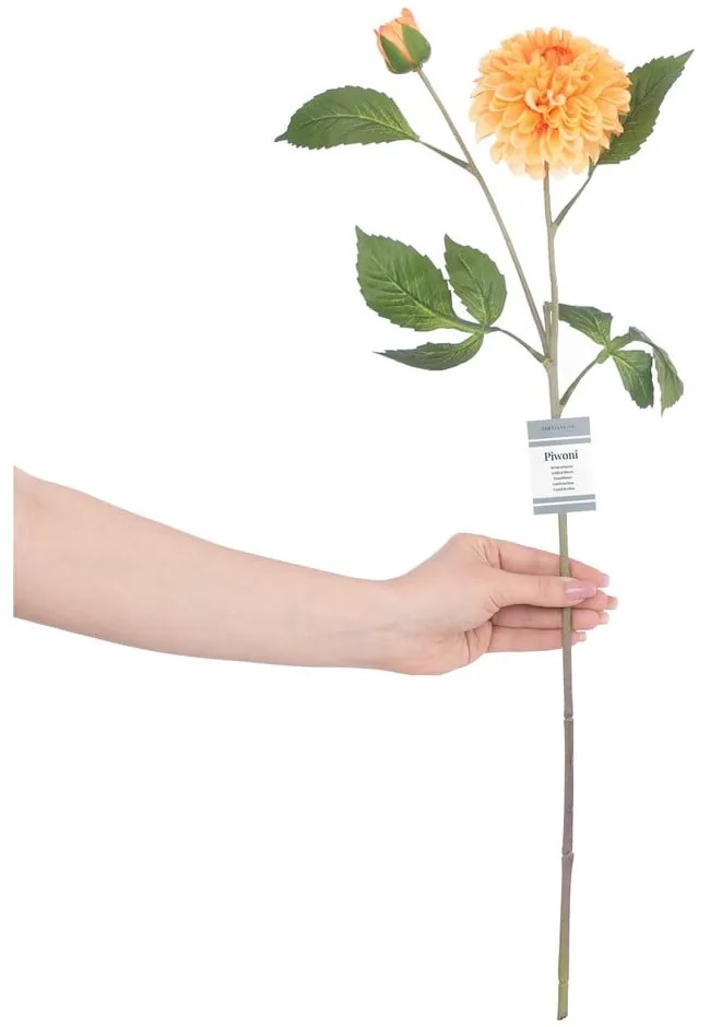 Umelé kvety v súprave 10 ks (výška 62 cm) Dahlia – Restilo