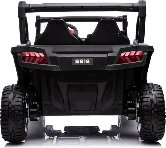 LEAN CARS S618 Sivé auto na batérie 4x4